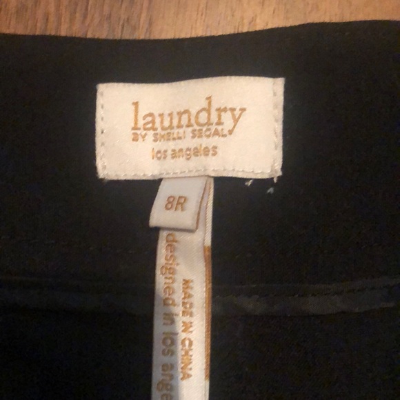 💕Two for $40💕Laundry Black Dress Pants - Picture 3 of 4